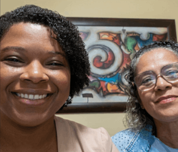 Alessandra e Simone, distribuidoras no Rio de Janeiro